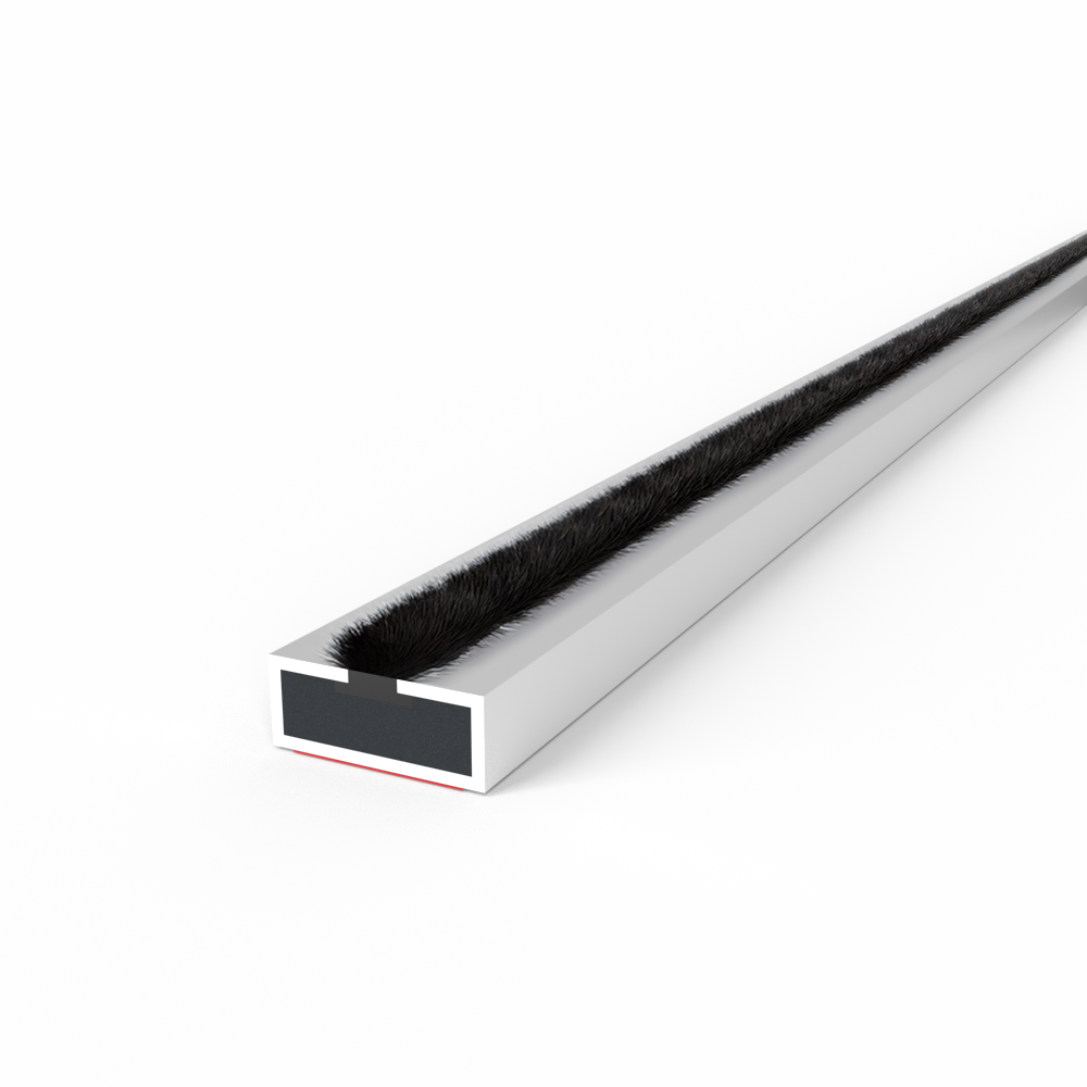 STS 10 x 4 Fire and Smoke Brush Intumescent Strip