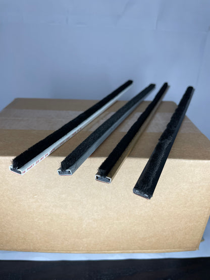 STS Fire and Smoke Brush Intumescent Strip 10 x 4